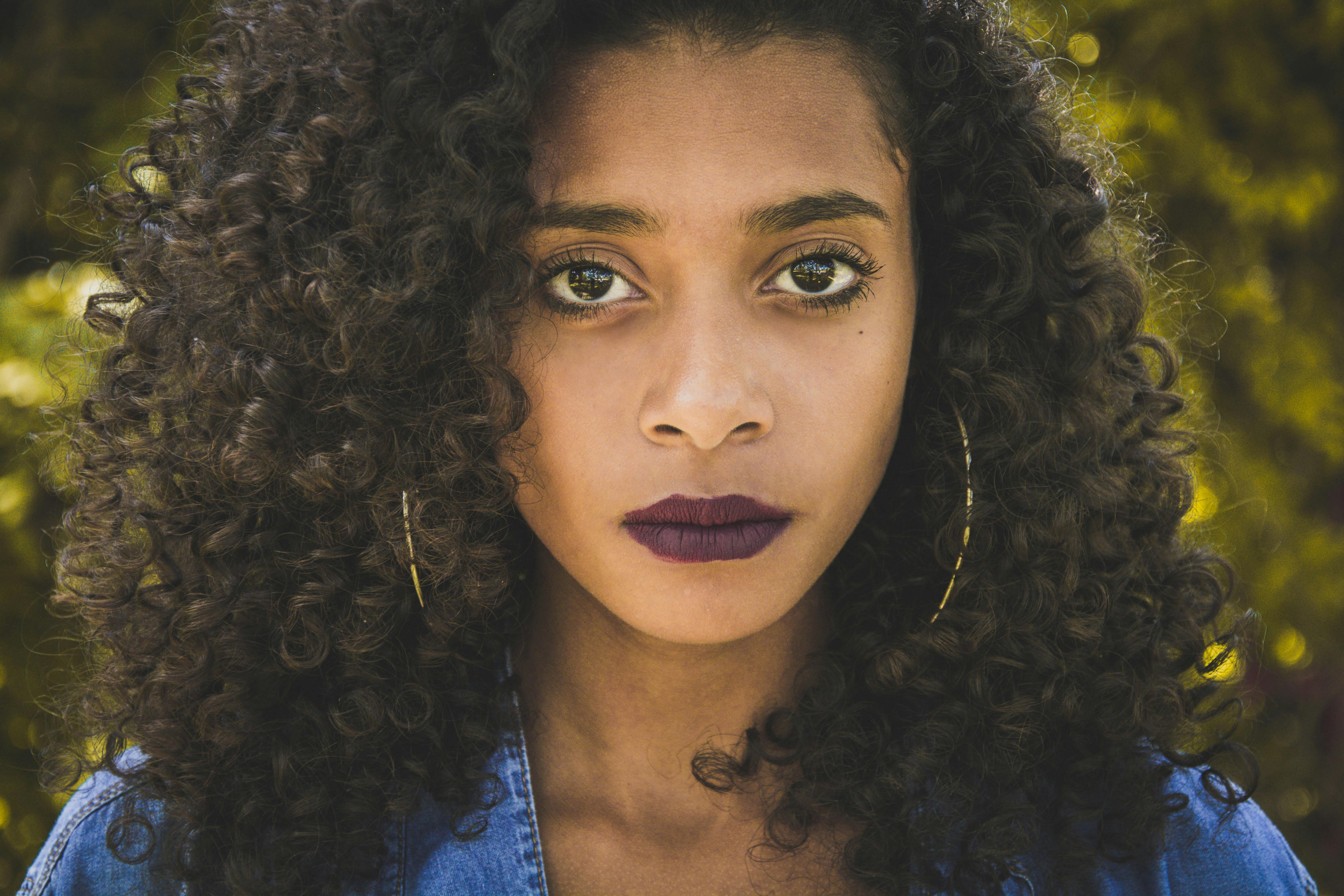 Polished Hair Styling Portrait